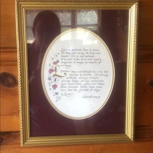 1 Corinthians 13 calligraphy picture